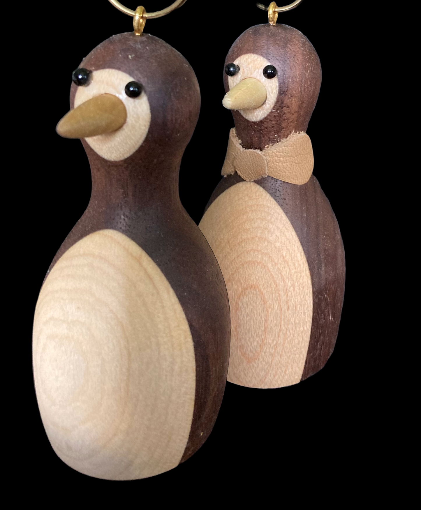 Handmade penguin ornaments