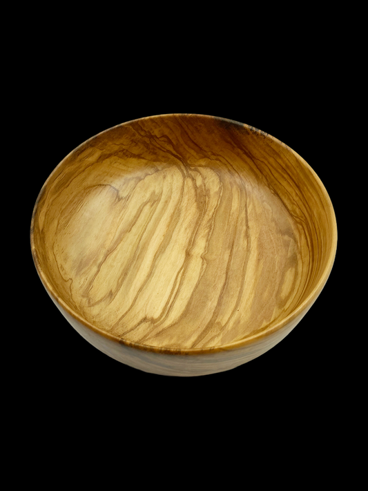 Italian olive wood bowl