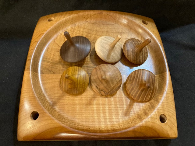 Standard Spinning Tops – Within the Grain Woodworking