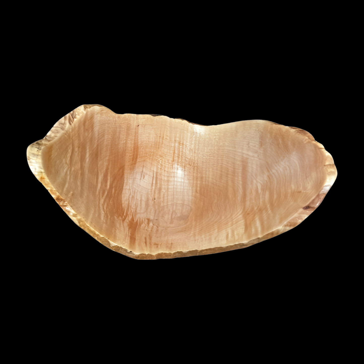 Live edge maple bowl