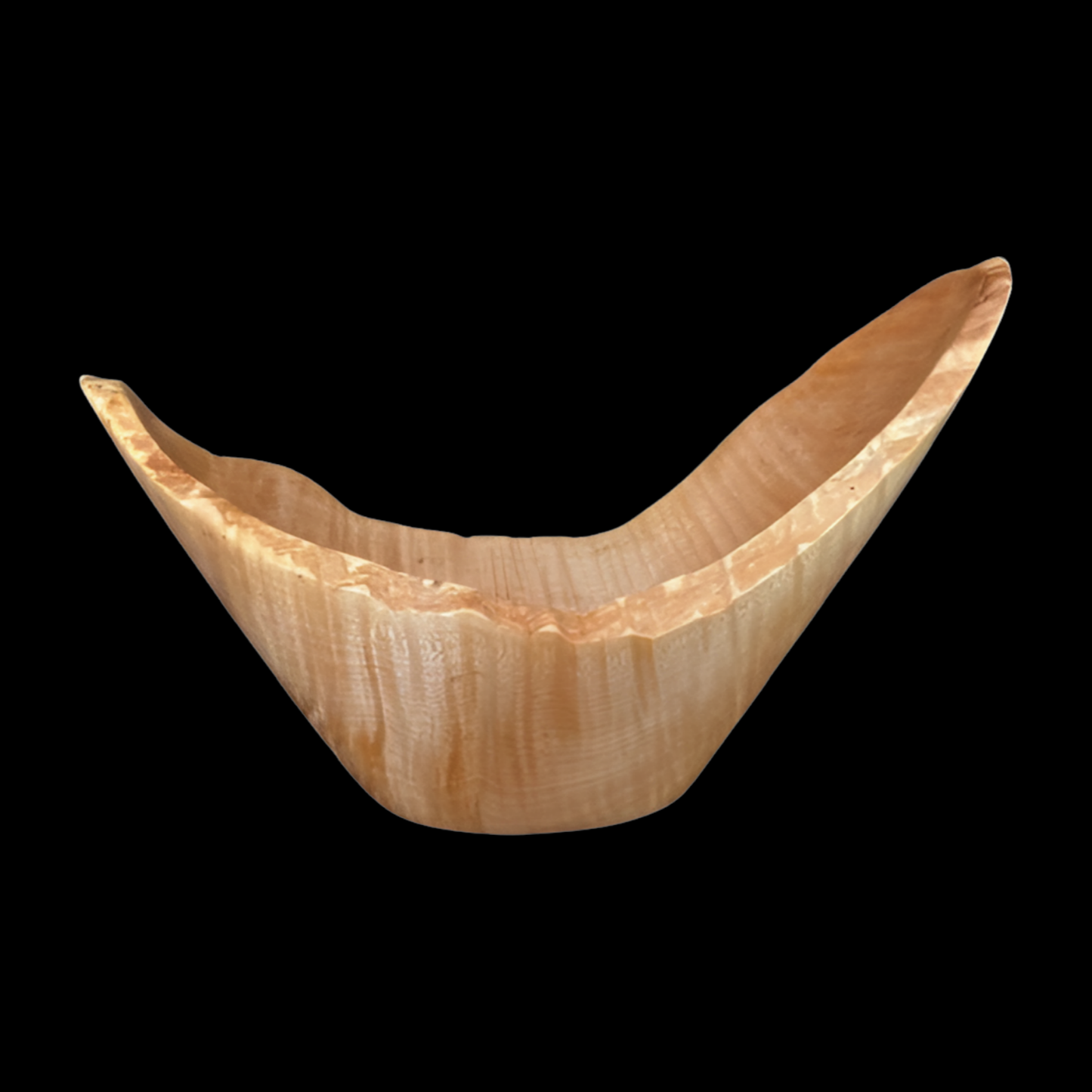 Live edge maple bowl