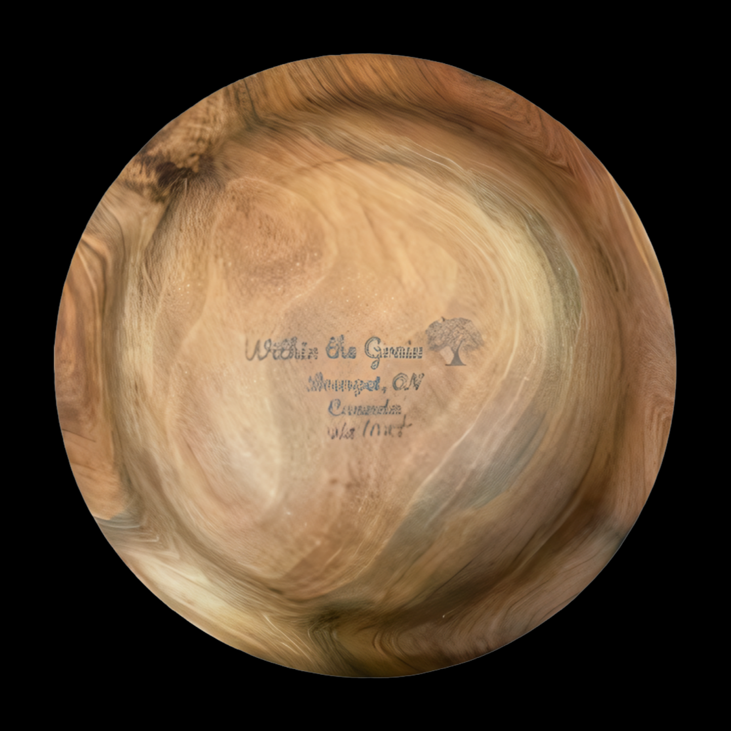 Walnut bowl