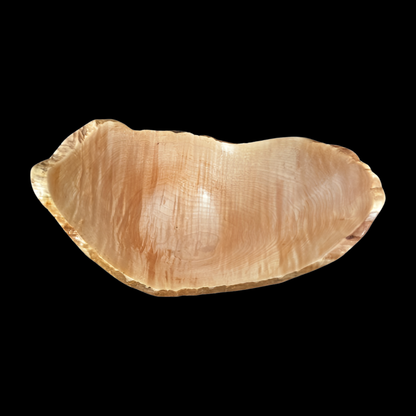 Live edge maple bowl