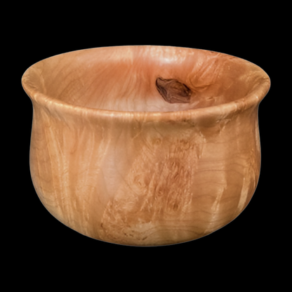 Maple burl bowl