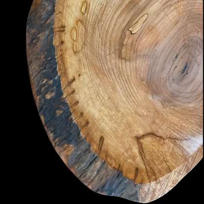 Spalted red maple bowl